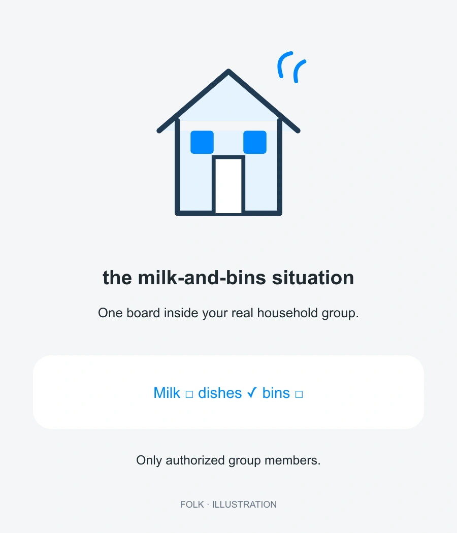 the milk-and-bins situation