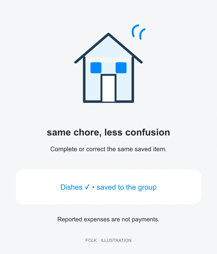 same chore, less confusion